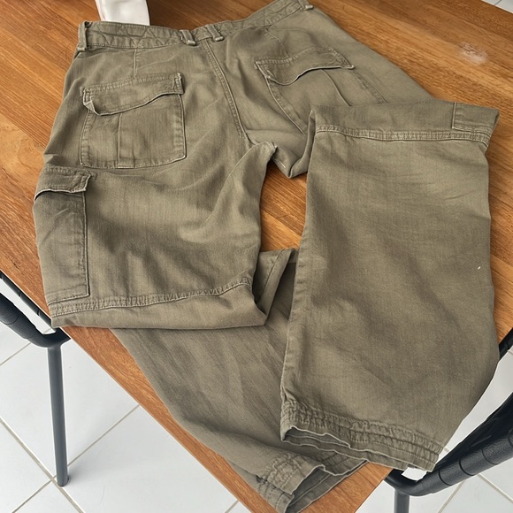 Zara olive green cargo pant - Picture 6 of 6
